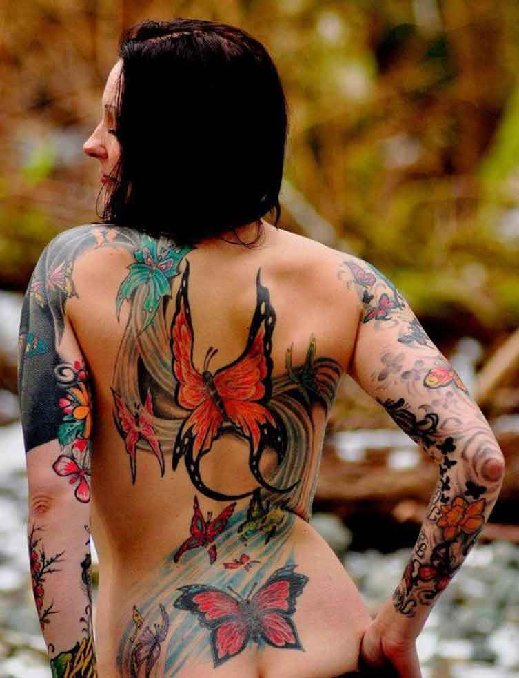 Back Tattoos For Girls