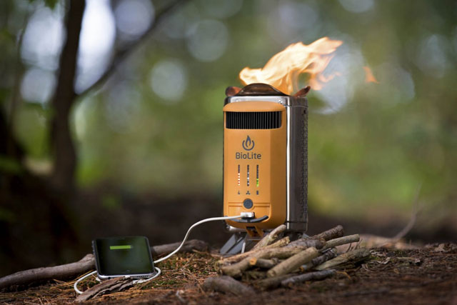 Camping Stove that can Also Recharge your Gadget