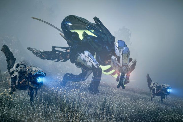 The dino-robots in ‘Horizon’ get a little feisty, and that’s no good for you.