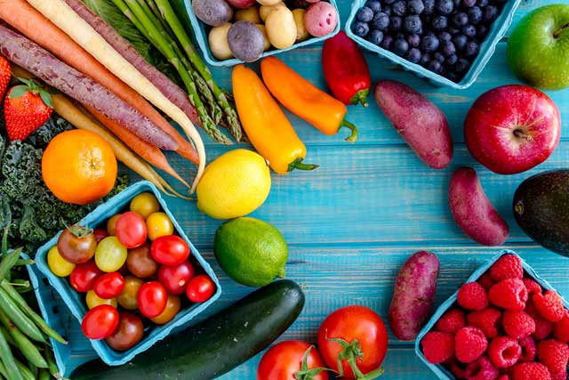 Eat Plenty Of Fruits And Vegetables