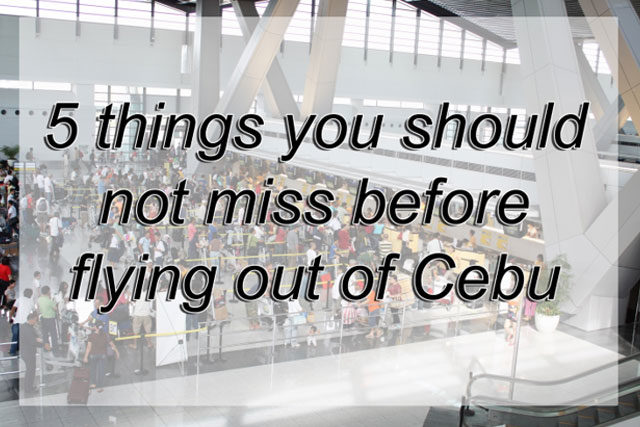 Miss Before Flying Out Of Cebu