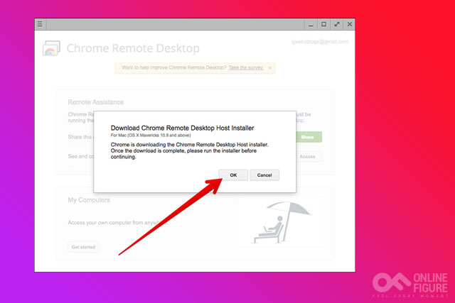 Download Chrome Remote Desktop Host Installer