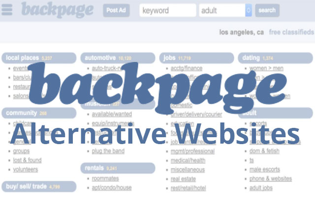 Best Backpage Alternative Websites - Top 31 List (2021) .