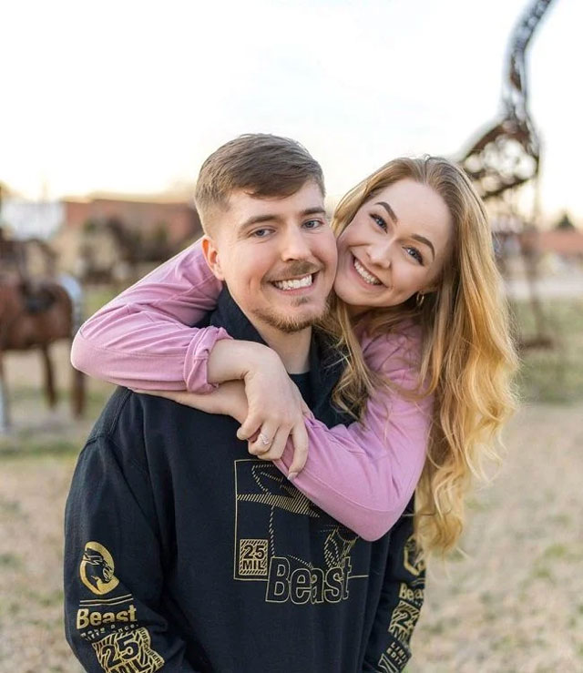 Mr. Beast is currently dating Maddy Spidell